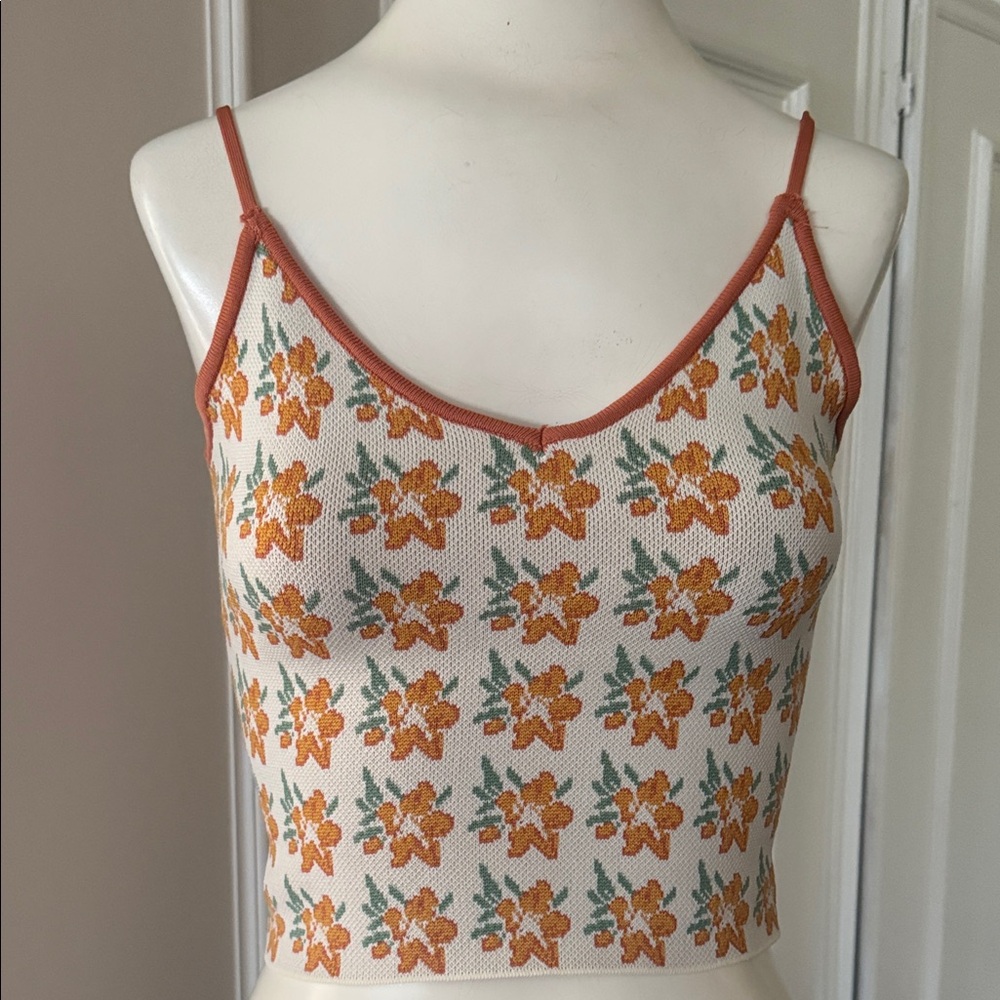 Floral Patterned Women's Top